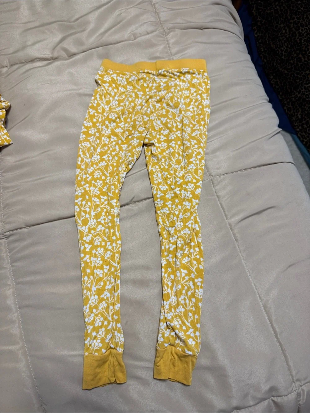 Little Sleepies Golden Poppies Bamboo Two-Piece LS Pajamas (3T)